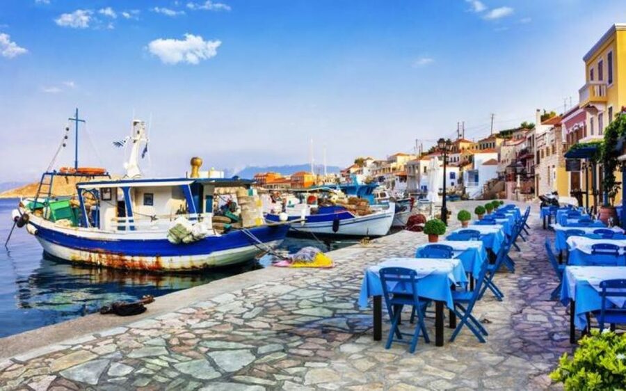 Rhodes: Butterfly Valley and Mini Cruise to Chalki Island - Chalki Free Time: Alleys, Tavern Lunch, and Beach Reset