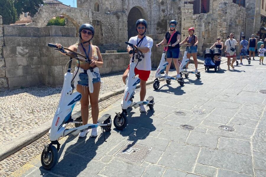 Rhodes: City Highlights and Medieval Town Trikke Tour - Street of the Knights and St. Cathrine’s Gate: the headline medieval stops