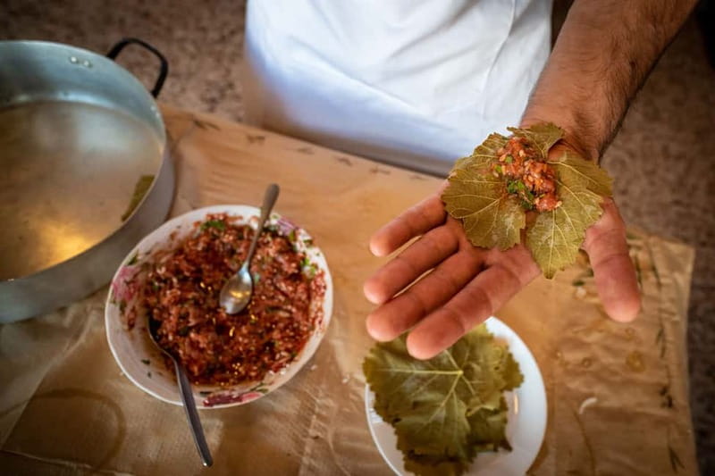 Rhodes: Cooking Lesson and Wine Tasting with Lunch - Rhodes wine tasting in a small local winery