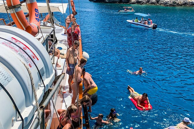 Rhodes Day Cruise (with lunch & unlimited drinks) 5,5 Hours - Stop 3: Kallithea Springs, crystal clear water for a final swim