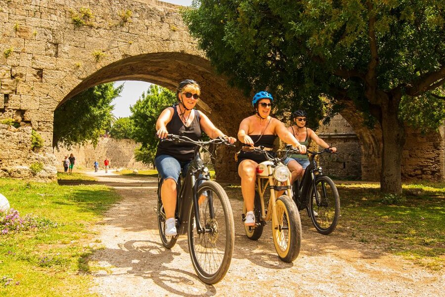 Rhodes: E-bike Highlights Sunset or Morning Photo Tour - Key highlights to watch for