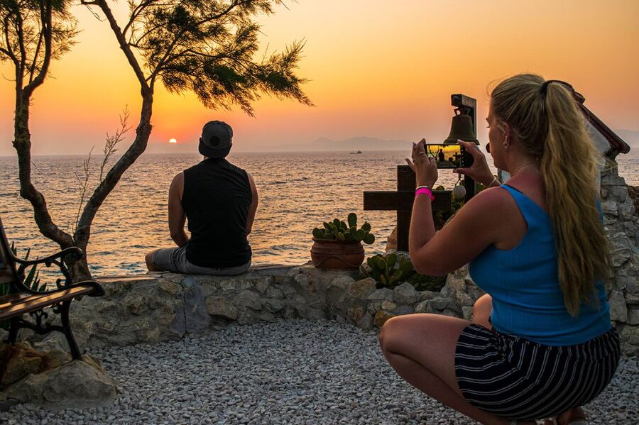 Rhodes: E-bike Highlights Sunset or Morning Photo Tour - Medieval walls and gates: Liberty, Sea Gate, and the Red Gate