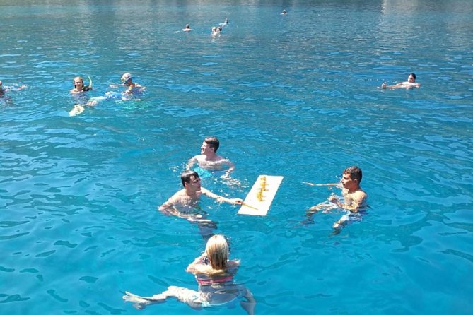 Rhodes Exclusive Swim Cruise Cocktail Open bar & Gourmet Buffet - Stop 1: Kallithea Springs, a Natural-Spa Feel by Sea