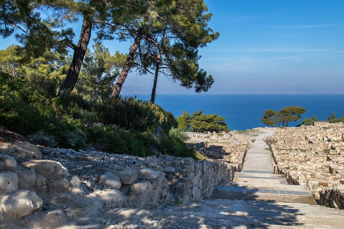 Rhodes Grand Tour: Kamiros, Siana, Monolithos and Lindos village - Ancient Kamiros: Doric streets, dramatic ruins, and an extra ticket