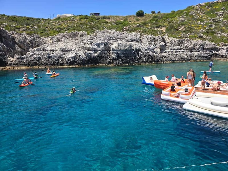 Rhodes: Gulet Trip with Food, Drinks, SUP, Kayak & Swimming - Key highlights you should care about