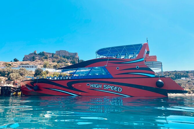 Rhodes High Speed Boat to Lindos - Price and What You Really Get for $54.44