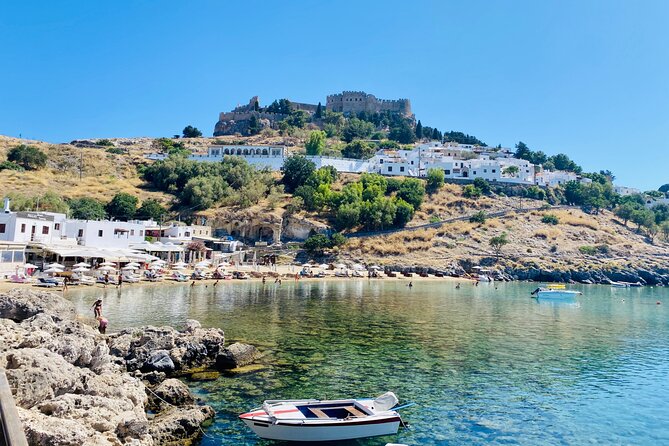 Rhodes High Speed Boat to Lindos - Optional Tsampika Beach Stop: When the Extra Coast Time Is Worth It