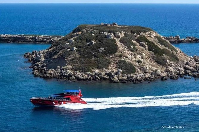 Rhodes High Speed Boat to Lindos - On-Board Comfort: Fast, Safe, and Practical for Half a Day