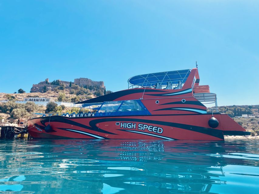 Rhodes: High Speed Cruise to Lindos - Seating, check-in, and small comfort details that matter