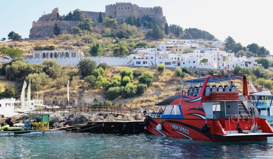 Rhodes: High Speed Cruise to Lindos - High-Speed Rhodes to Lindos: the best use of a limited day