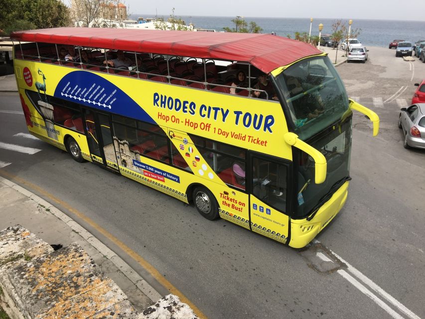 Rhodes: Hop-on Hop-off Bus and Submarine Tour - Deck Time and Old Town Photos: The Best Way to Work the Timing