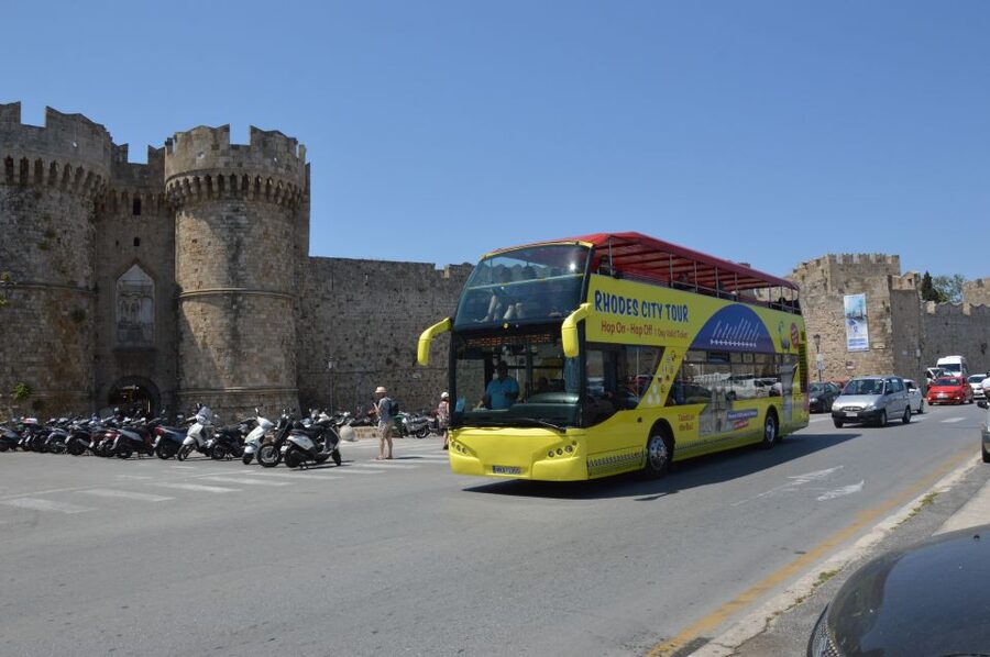 Rhodes: Hop-on Hop-off Bus and Submarine Tour - Audio Guides, Headphones, and What to Do If Sound Fails