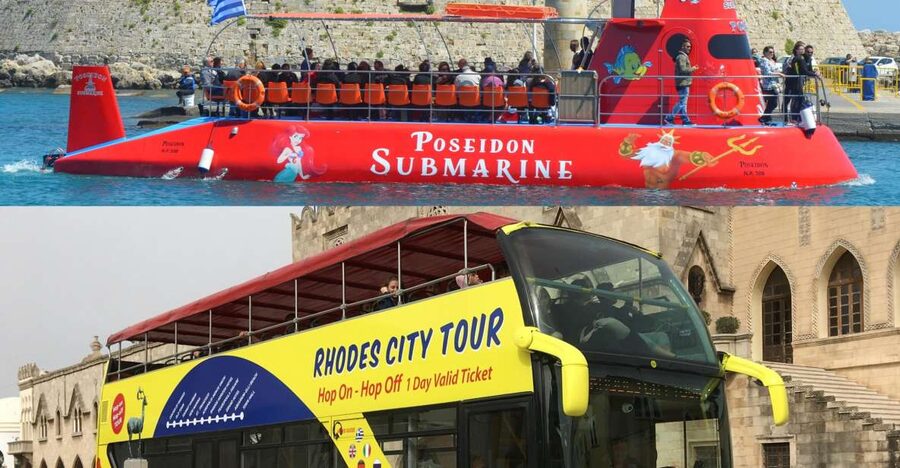 Rhodes: Hop-on Hop-off Bus and Submarine Tour - Price and Value: What $41 Buys You on Rhodes
