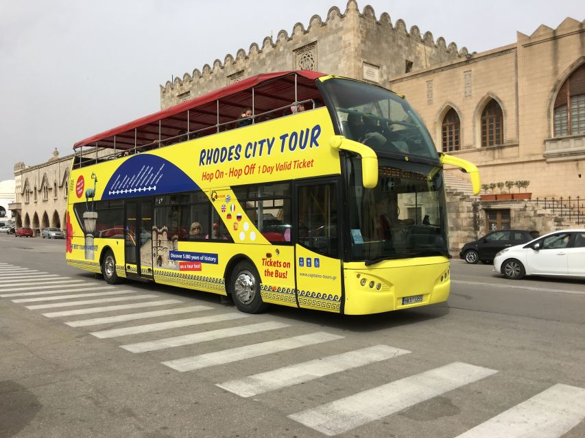 Rhodes: Hop-On Hop-Off City Tour Bus - A 1-Day Hop-On Hop-Off Plan for Rhodes City That Actually Feels Flexible