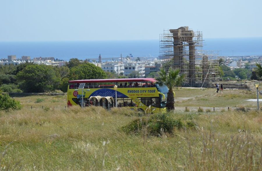 Rhodes: Hop-On Hop-Off City Tour Bus - Monte Smith Hill and the Acropolis Area: Where the Views Pay Back