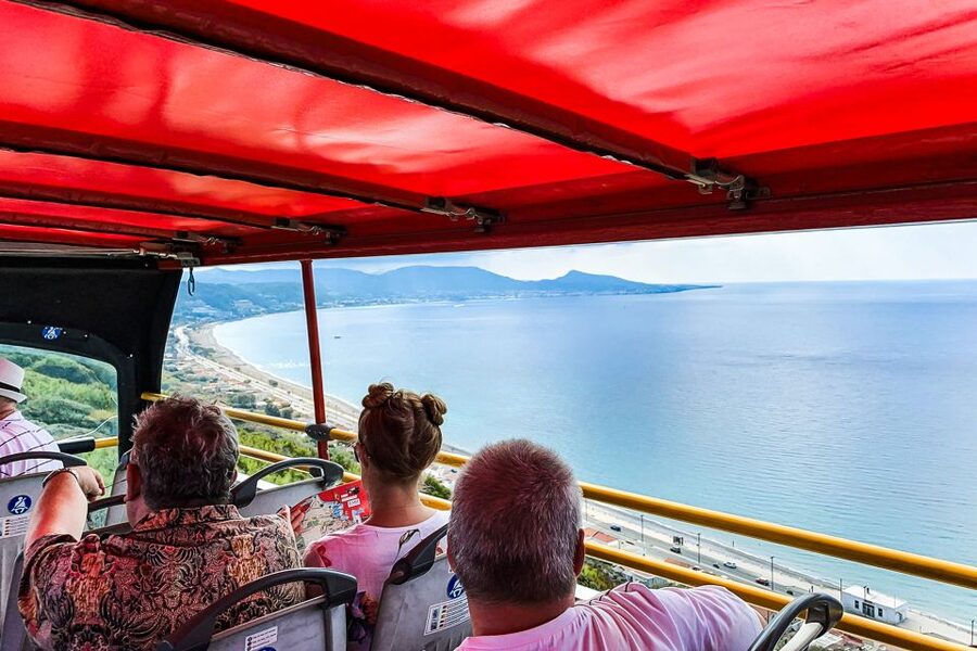 Rhodes: Hop-On Hop-Off Sightseeing Bus Tour - Harbor Passes: Tourist Port, Commercial Harbour, and New Marina Views