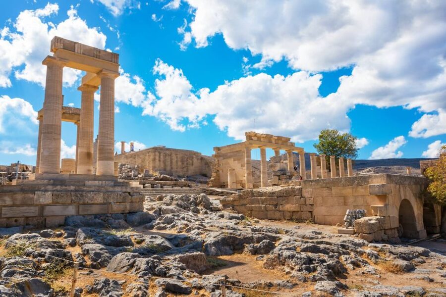 Rhodes: Lindos Acropolis Entry Ticket & Optional Audio Guide - The climb: steps, sun, and how to make it easier on yourself