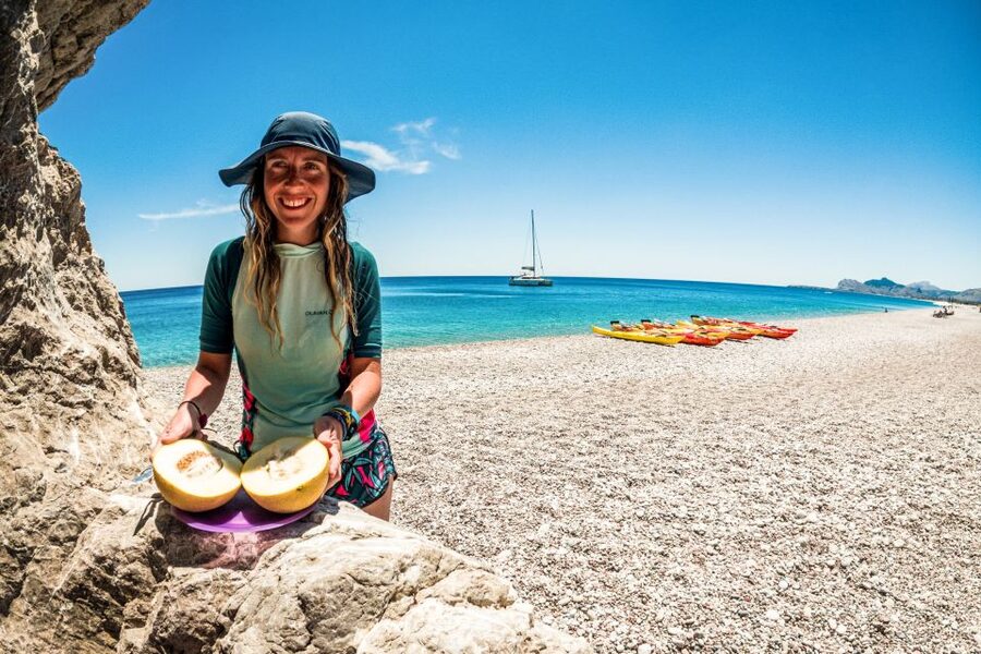 Rhodes: Pirates' Route Sea Kayaking Tour - Anthony Quinn’s Bay photo stop: a quick hit of real Rhodes scenery