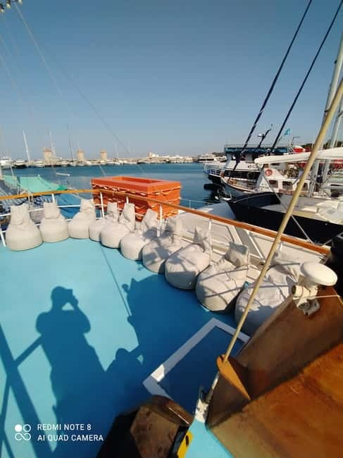 Rhodes: Pleasure Cruise for Swimming and Snorkeling - Afandou Beach for an easy swim break