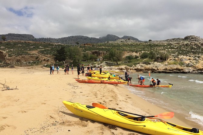 Rhodes Sea Kayaking Adventure small groups incl.Transfer & snack - Getting ready: wet shoes, snorkeling mask rules, and what to pack