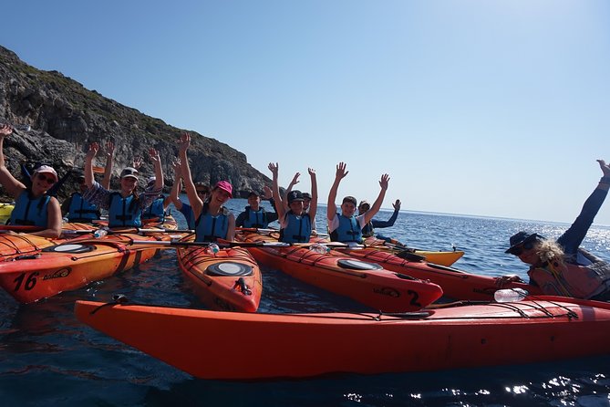 Rhodes Sea Kayaking Tour - Stop 2: Ladiko Beach, Snorkel-Friendly Water and Picnic Energy