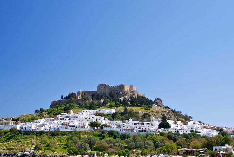 Rhodes: Small Group to Lindos with 4-Hours of Free Time - A Half-Day Lindos Fix, With Comfortable Pickup From Rhodes