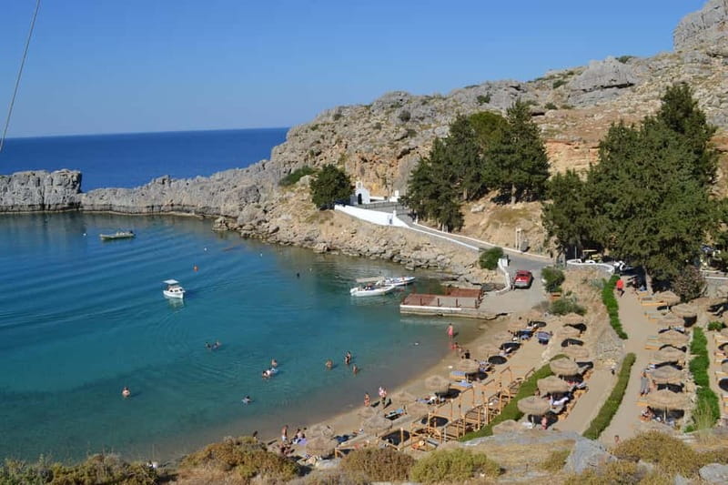 Rhodes: Small Group to Lindos with 4-Hours of Free Time - Getting Into Lindos: White Alleys, Port Walks, and Beach Cool-Down