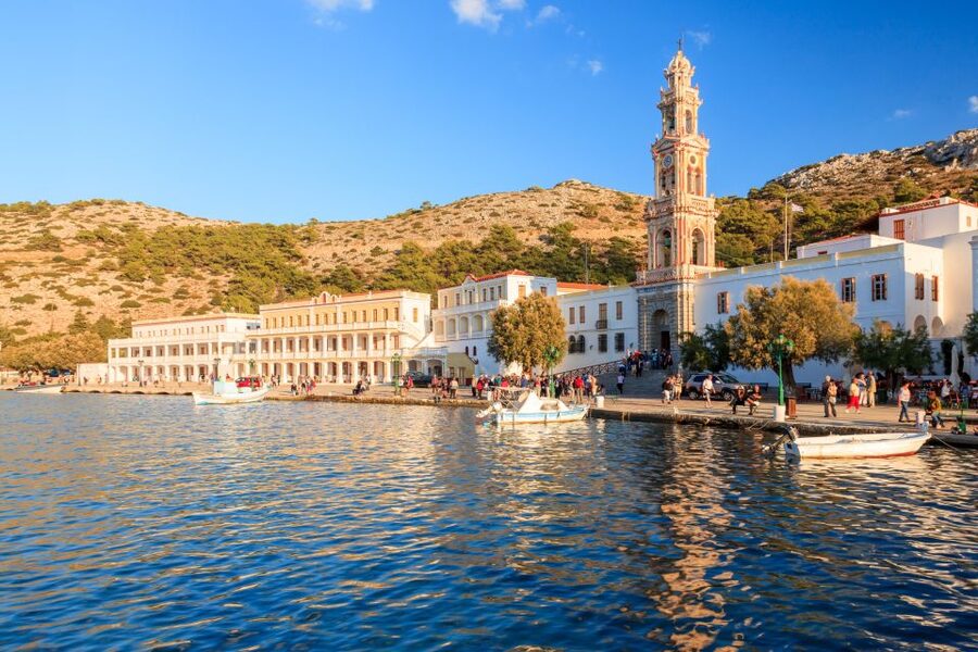 Rhodes: Speedboat trip to Symi Town and Panormitis Monastery - Back in Symi Town: Walking Time That Makes the Trip Worth It