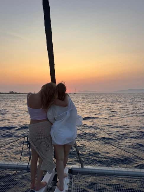 Rhodes: Sunset Catamaran Cruise with Snack, Fruits & Drinks - Key things to know before you go