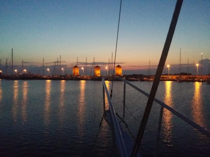 Rhodes: Sunset Cruise with Live Music, Wine & Greek Buffet - Timing and flow: 3 hours that actually fit together