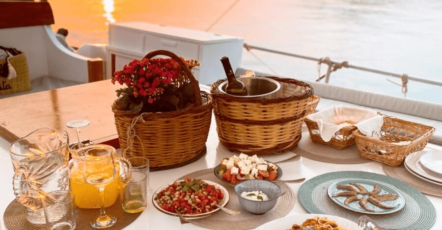 Rhodes: Sunset Cruise with Open Bar, Dinner, & Live Music - Live music during the sunset: why the timing feels magical