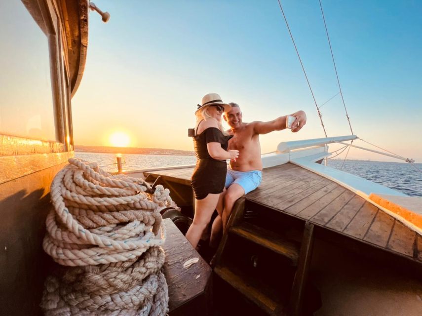 Rhodes: Sunset Cruise with Unlimited Aperol, Beer, and Wine - What the boat experience feels like onboard