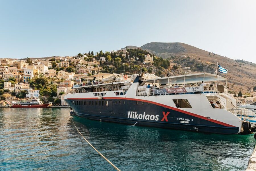 Rhodes: Symi Island & Panormitis Monastery Day Trip by Boat - Rhodes to Symi by Boat, the Nikolaos X ride