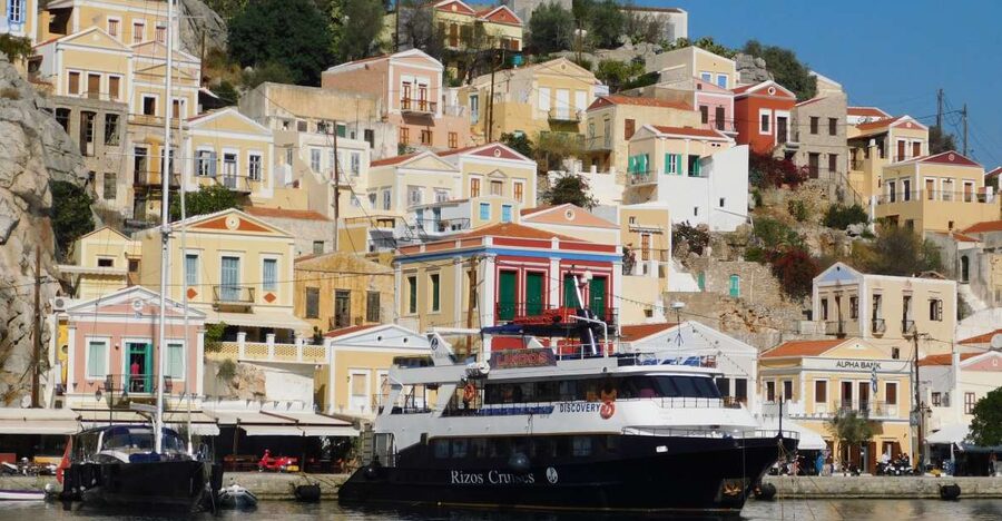 Rhodes Town: Boat Trip to Symi Island and St Marina Bay - Key points at a glance