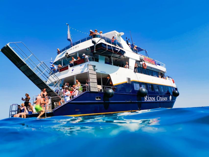 Rhodes Town: Boat Trip to Symi Island and St Marina Bay - The St Marina Bay swim and snorkel stop, how the timing works