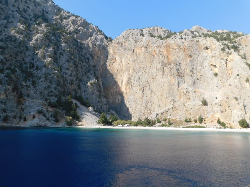 Rhodes Town: Boat Trip to Symi Island and St Marina Bay - What the boat feels like: deck, AC, WiFi, and everyday comfort