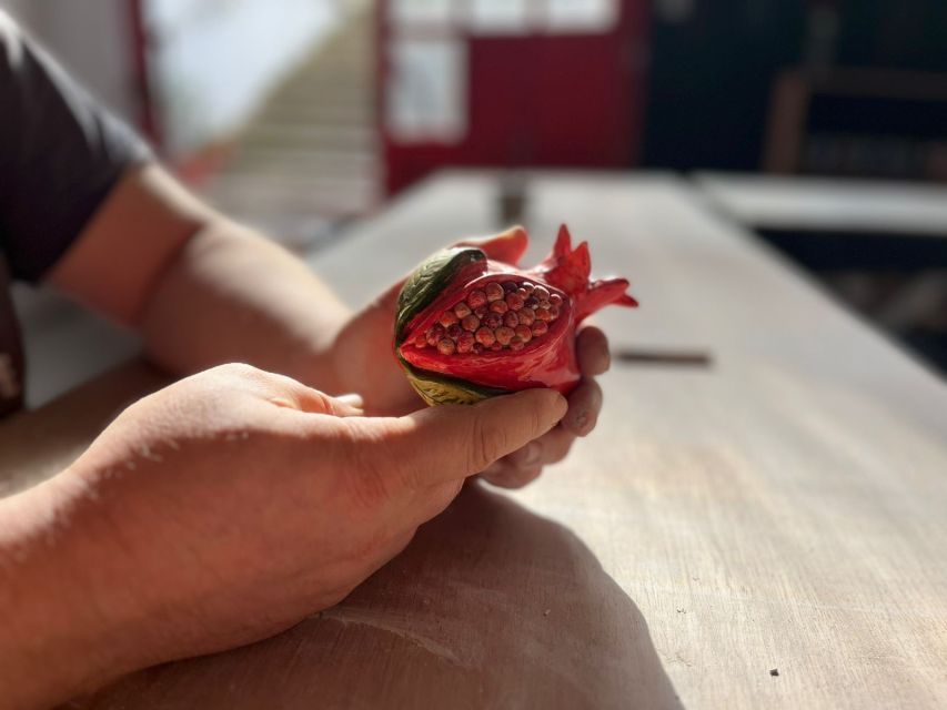 Rhodes Town: Pomegranate Pottery Masterclass - Pomegranate Pottery in Rhodes Town, the 2-Hour Version