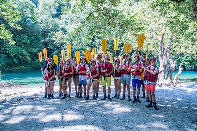 River rafting at Voidomatis River !! Zagori area - Rafting the Voidomatis: from Papigo Bridge to the Kleidonia base