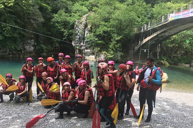 River rafting at Voidomatis River !! Zagori area - Price and value: about $60.46 for a full half-day experience