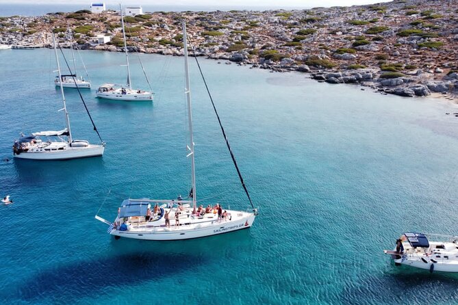 Sailing Trip to Dia with Snorkeling, Dining & Sunset Option - Castello del Molo and the Heraklion views you might catch en route