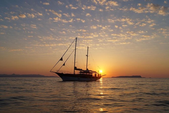 Sailing Trips with Cretan Sailing - St. George bay first: BBQ, swimming, and an easy rhythm