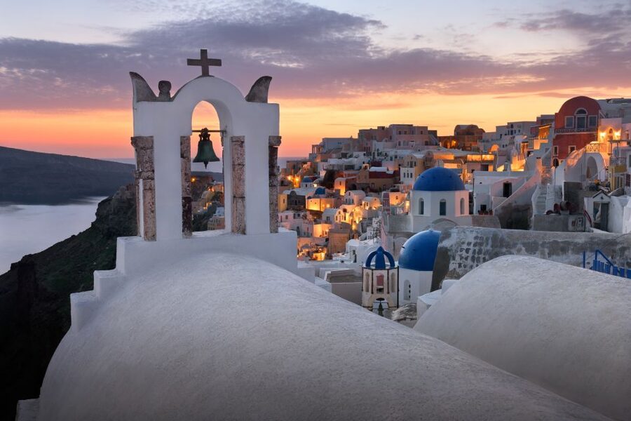 Santorini 2-Day Combo: Volcano Boat Cruise & Island Bus Tour - Day 2 island bus tour: Akrotiri, villages, Perissa swim, and Profitis Ilias