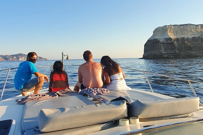 Santorini 5 - Hours Private Day Or Sunset Cruise with Bbq and Drinks - Oia and Thirassia by boat: why the water changes the island