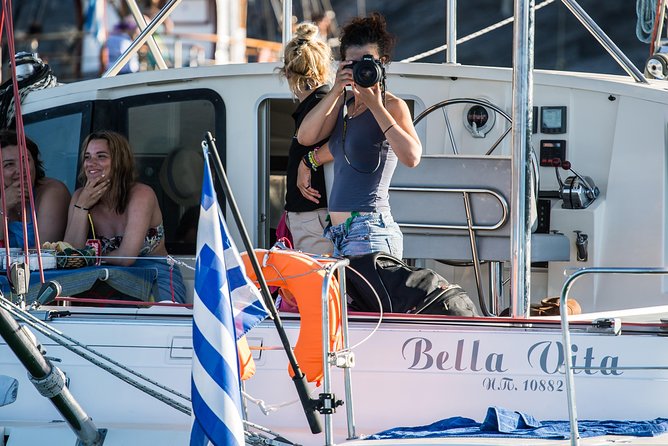 Santorini Adventurous Catamaran Experience with Snorkeling - Price and Value for a Santorini Caldera Swim Cruise