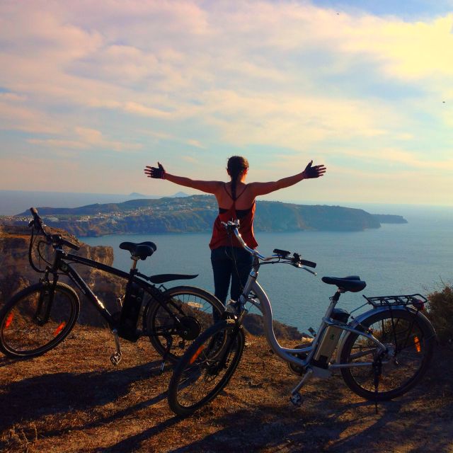 Santorini: Around the Island by Electric Bike - Wine Roads Toward Megalochori