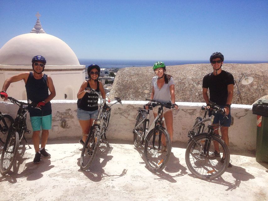 Santorini: Around the Island by Electric Bike - The Return: Vineyards and Emporio Windmills