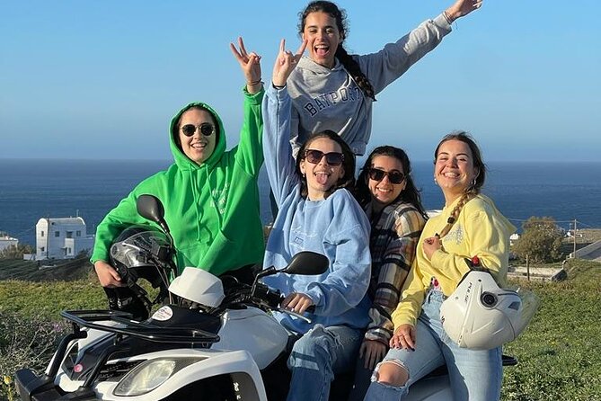 Santorini ATV Highlights Tour: Oia, Viewpoints & Volcanic Beaches - Quick Tour Snapshot: What You Get in About 3.5 Hours