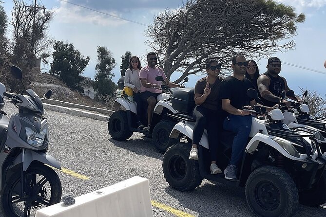 Santorini ATV Highlights Tour: Oia, Viewpoints & Volcanic Beaches - Red Beach: A Quick Climb for Big, Volcano-Color Photos