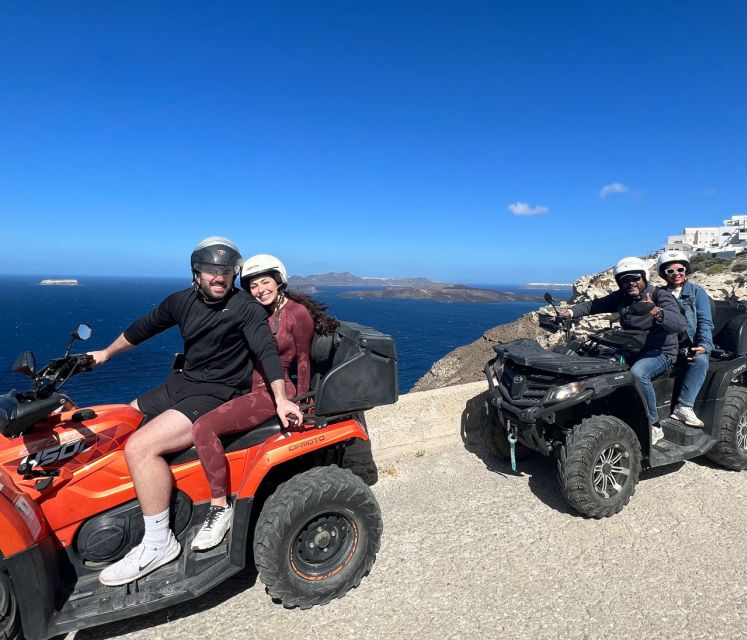 Santorini: ATV-Quad Experience Tour + Transportation - Vlichada on off-road paths, then back to Perissa