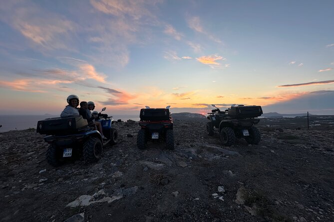 Santorini ATV-Quad Off-road Experience Tour with Transportation - Pyrgos Kallistis and the pumice-valley 4WD fun